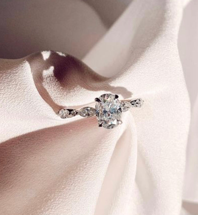 14K Gold Zinthax CVD Diamond Ring - Amrrutam