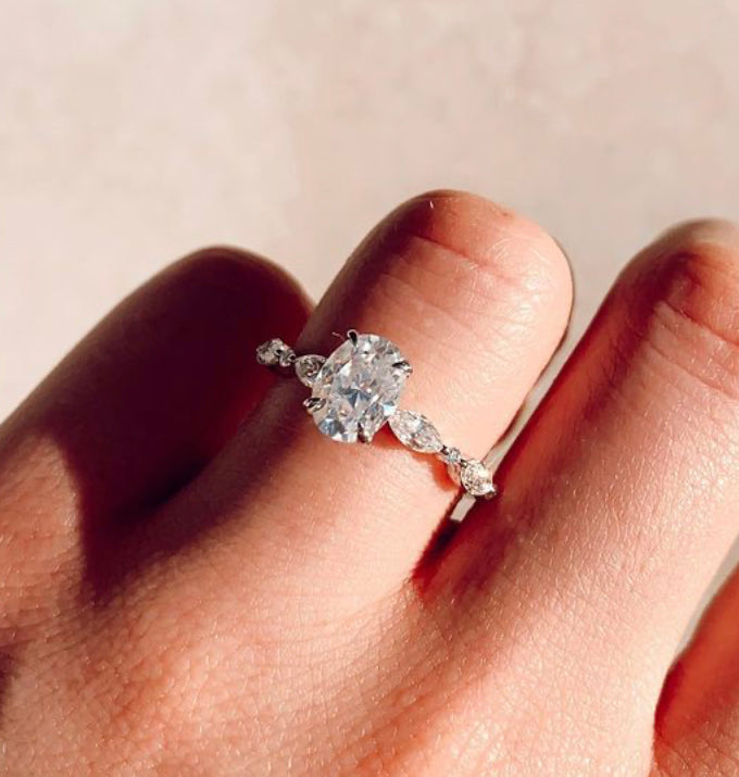 14K Gold Zinthax CVD Diamond Ring - Amrrutam