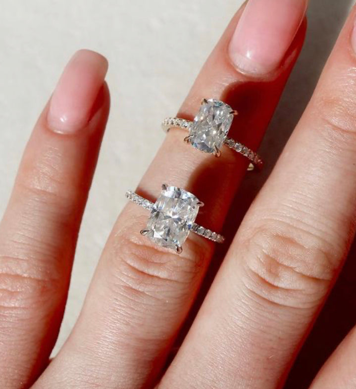 14K Gold Beverly CVD Diamond Ring - Amrrutam
