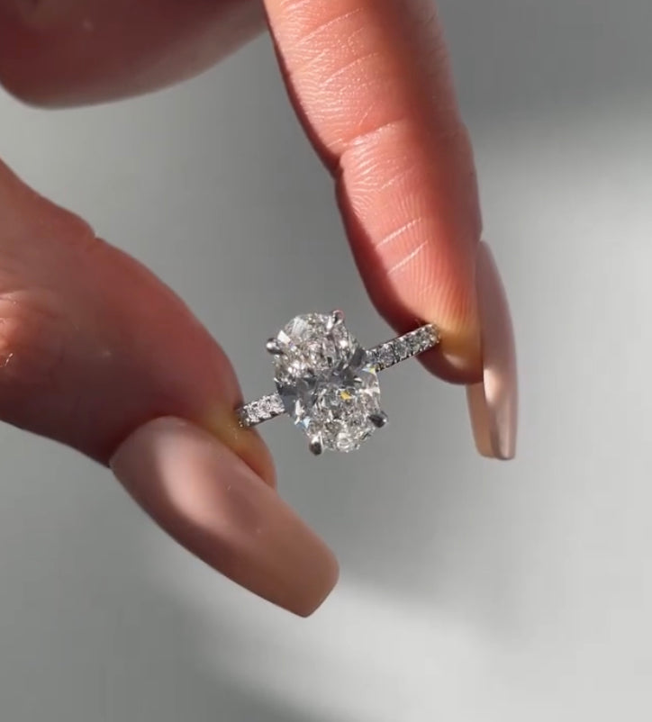 14K Gold Paisley CVD Diamond Ring - Amrrutam