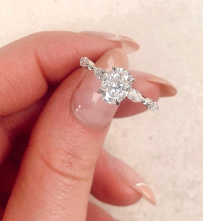 14K Gold Zinthax CVD Diamond Ring - Amrrutam