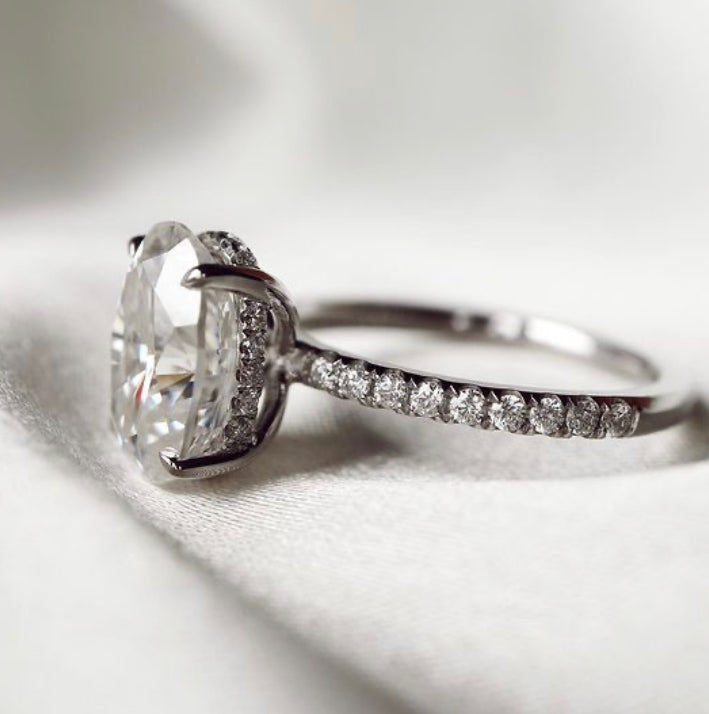 14K Gold Lopera CVD Diamond Ring - Amrrutam