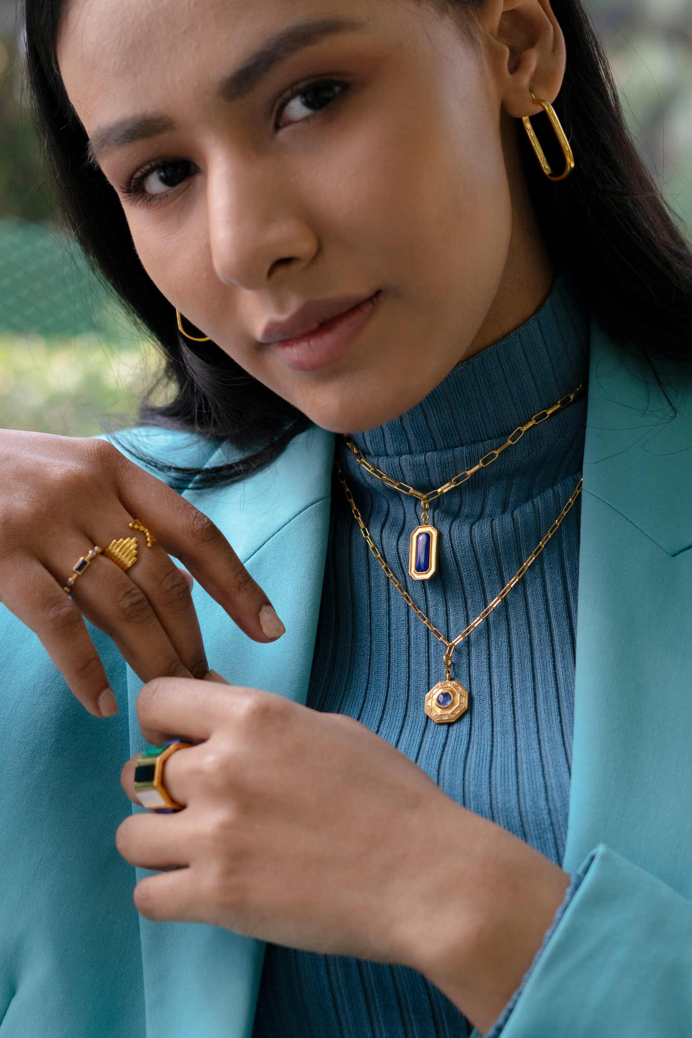 CLASSIC GEMSTONE RING 1 stone - Amrrutam