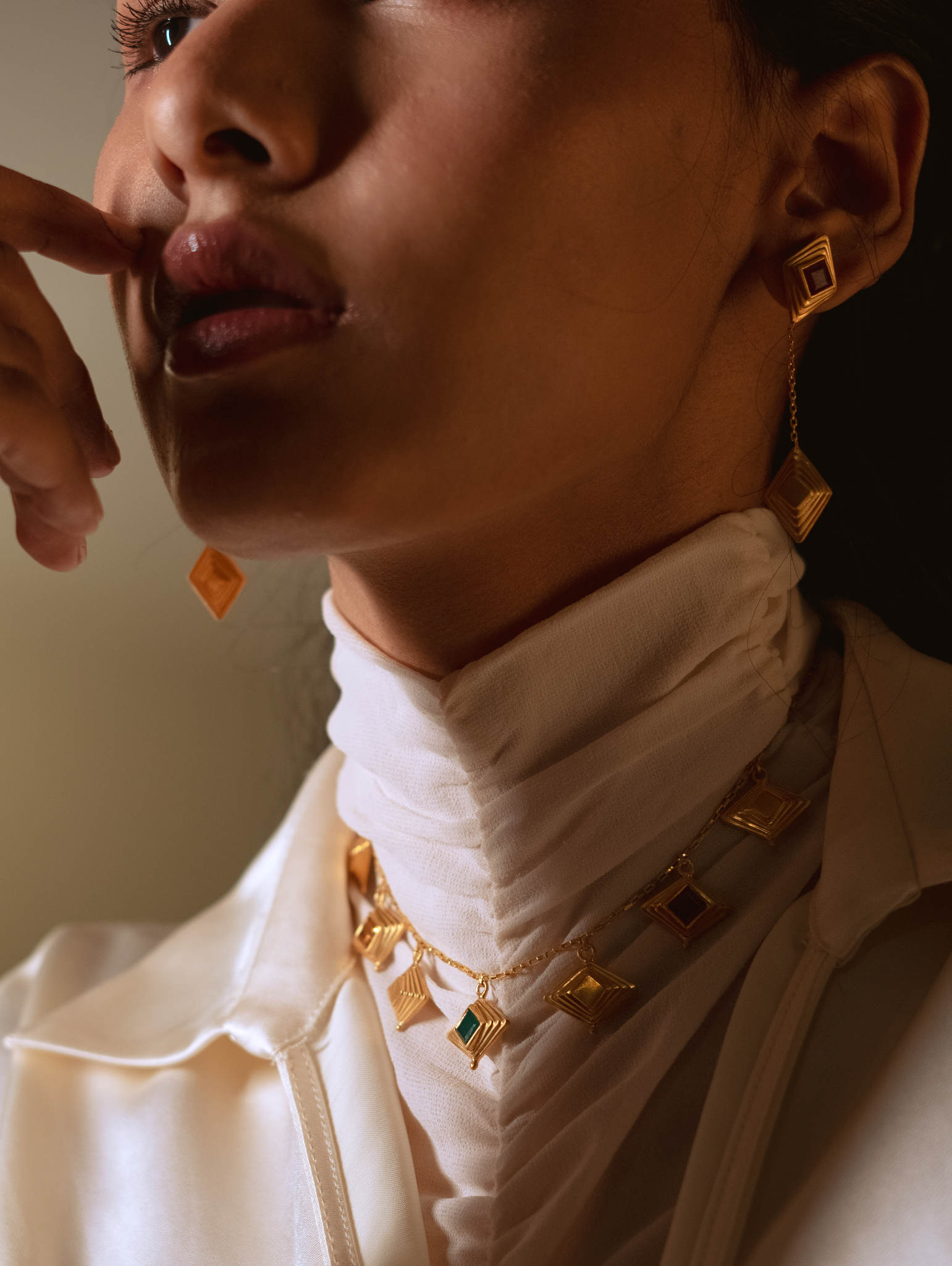 INSPIRITED MULTI GEMSTONE CHOKER - Amrrutam