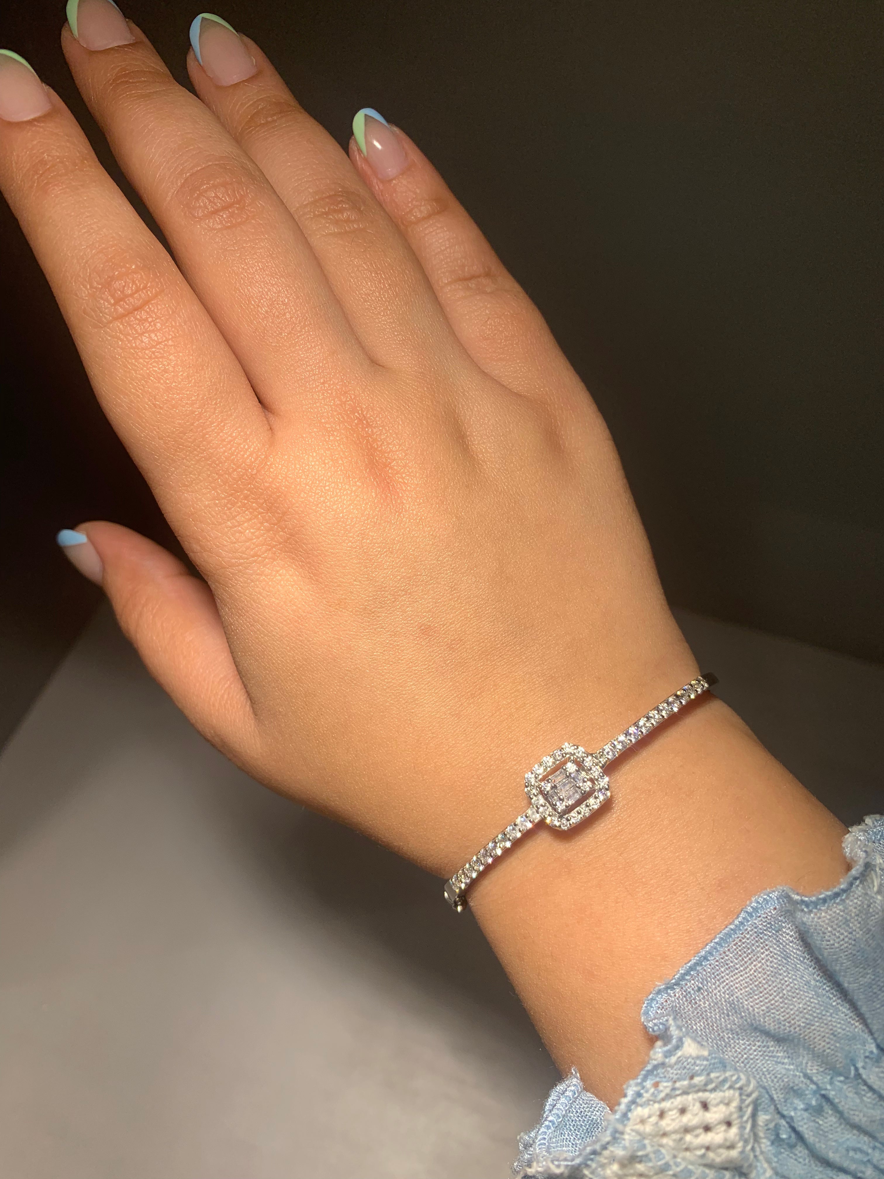 925 Silver Designer Bracelet - Amrrutam