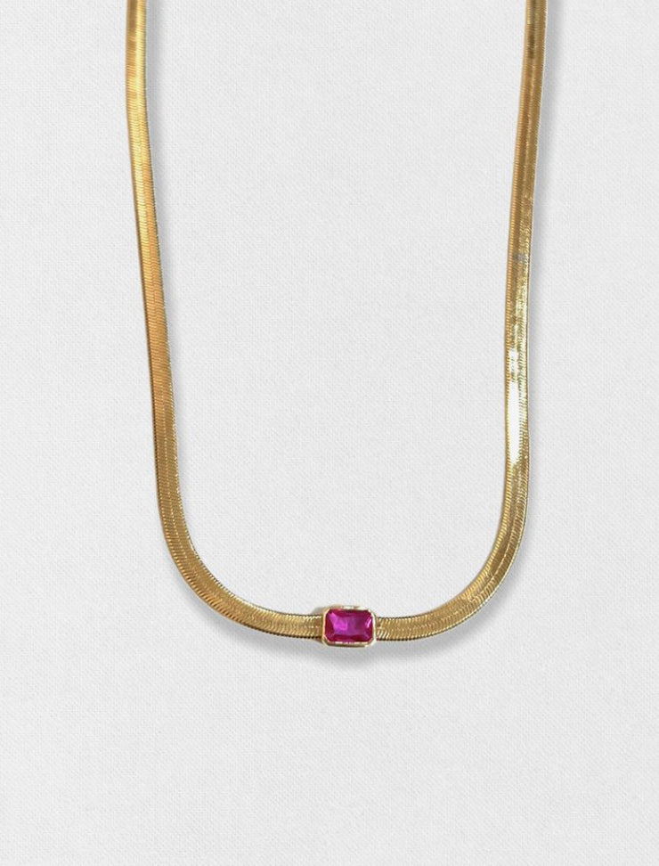 Choker Necklace in 92.5 Silver - Amrrutam