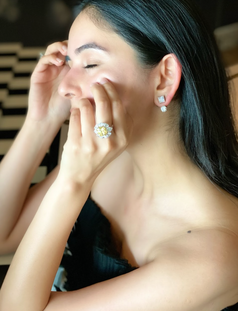 925 Silver Cocktail Ring - Amrrutam