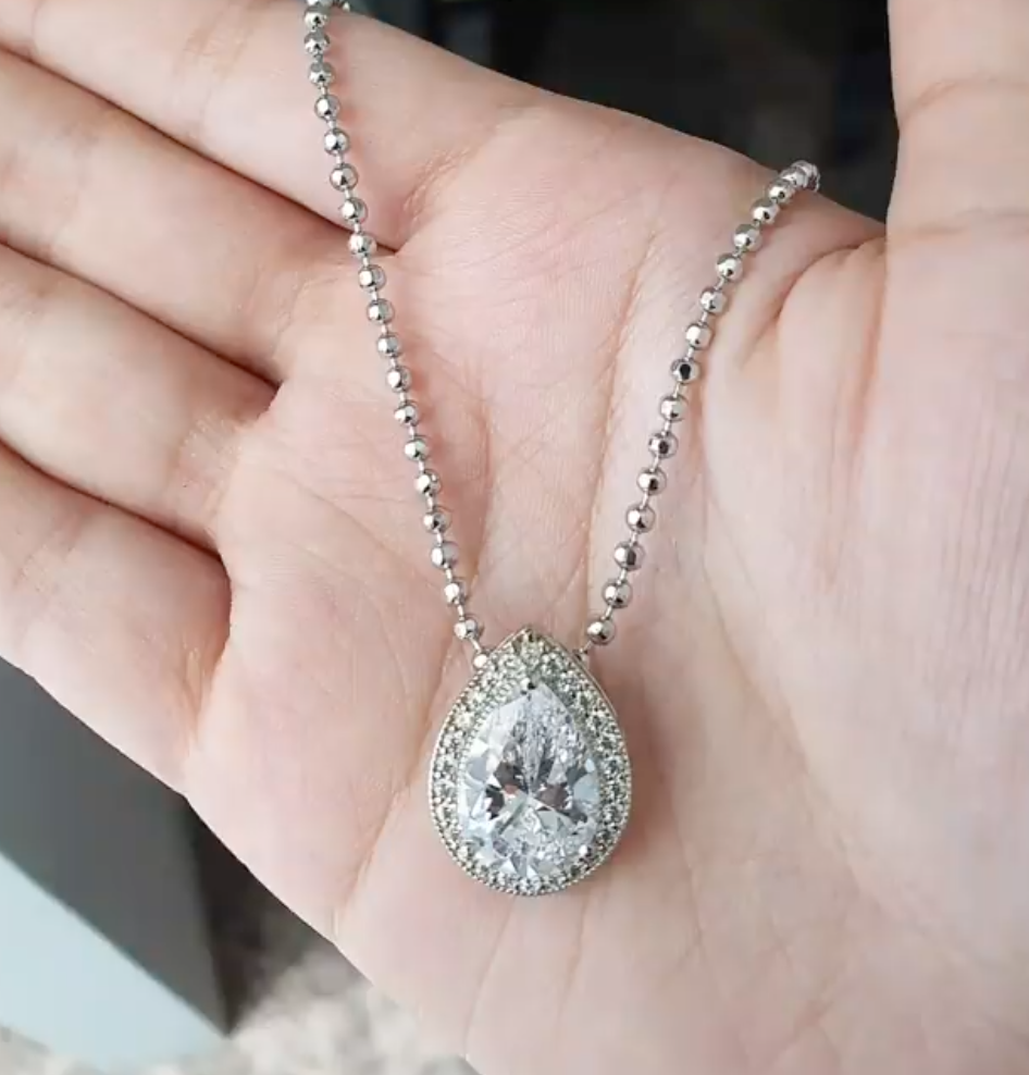 925 Silver Swarovski Pendants - Amrrutam