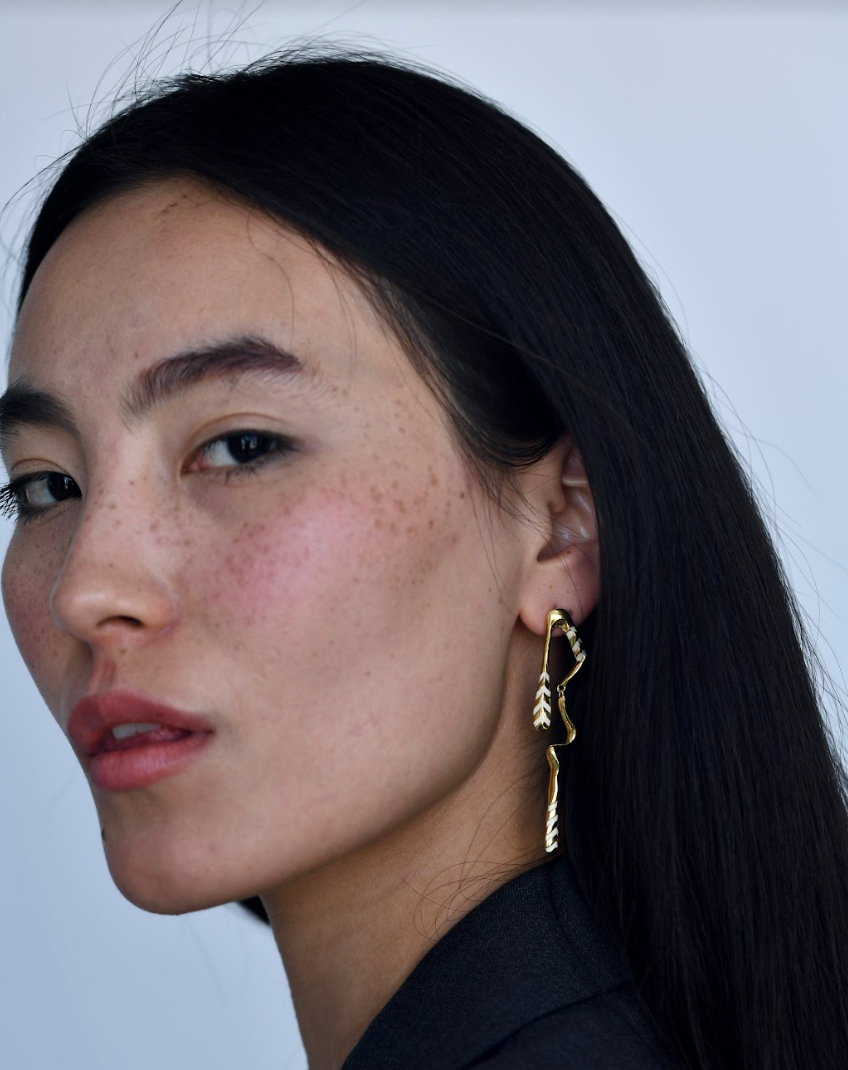 Mystic Drop Dangle Earrings - Amrrutam