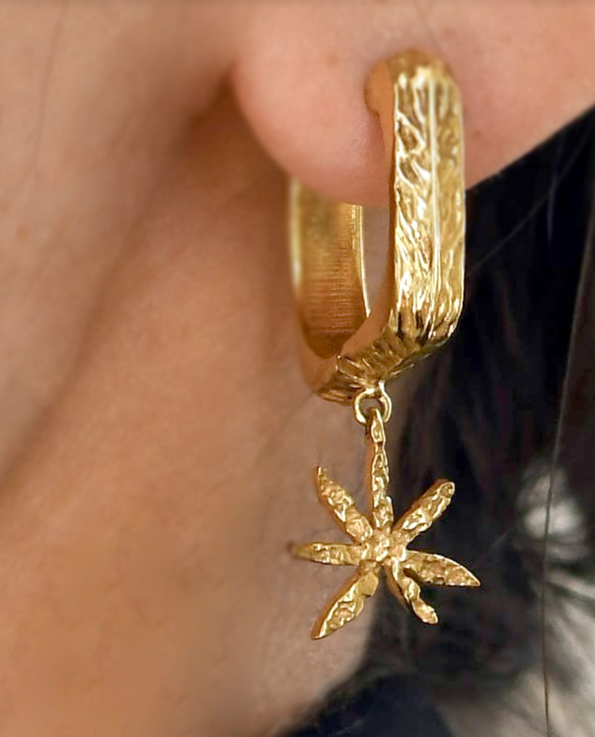 Cinnamon Fall Dangle Earrings - Amrrutam