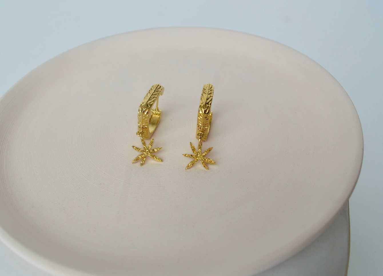 Cinnamon Fall Dangle Earrings - Amrrutam