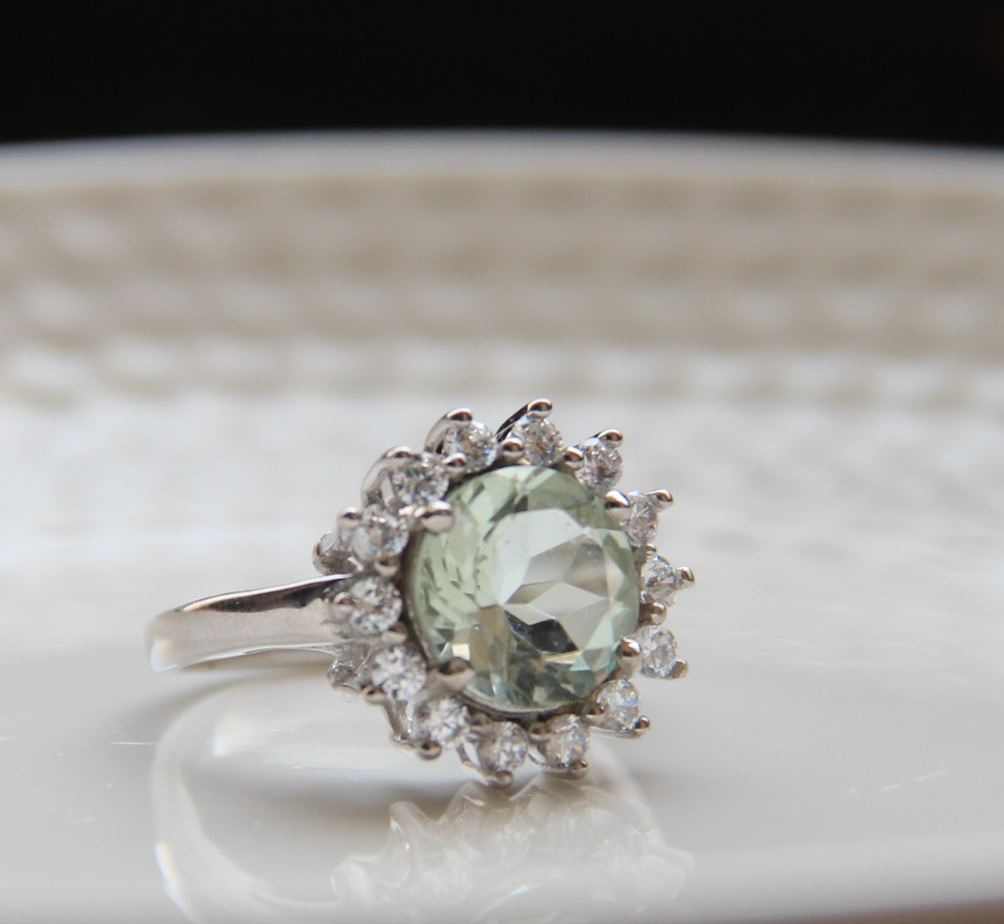 925 Silver Sunflower Cocktail Ring - Amrrutam
