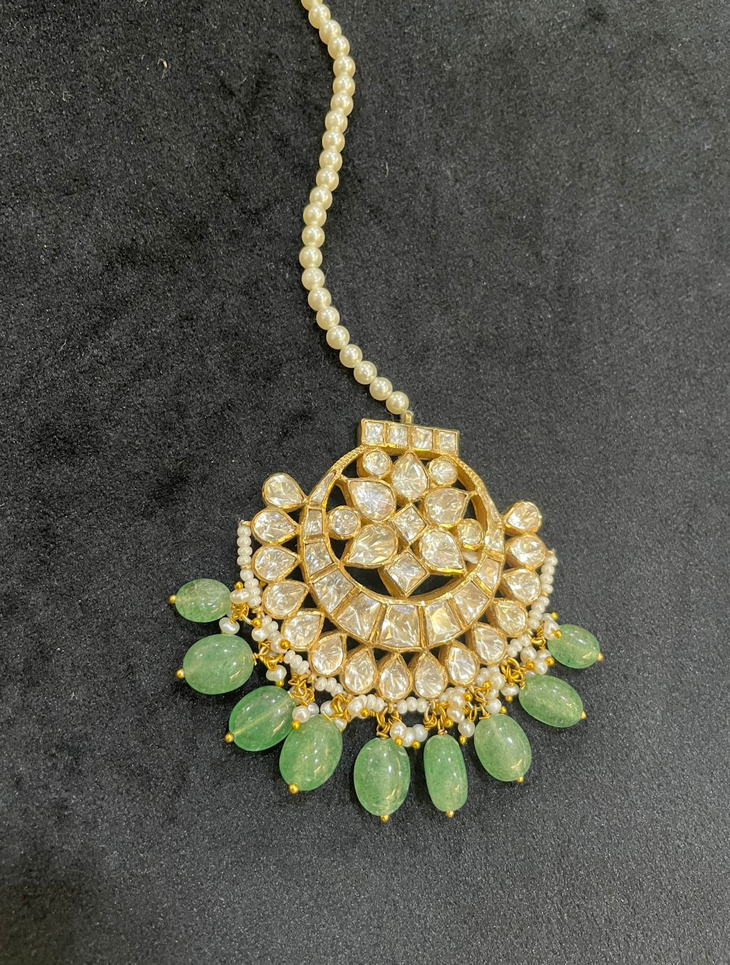 925 Silver Kilasa Maangtika - Amrrutam