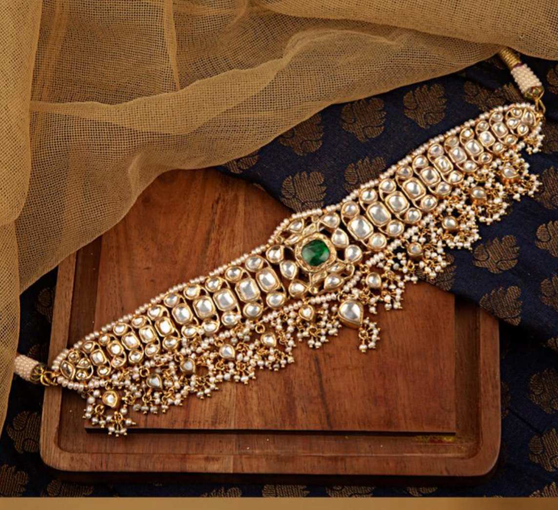 925 Silver Surya Chandra Necklace - Amrrutam