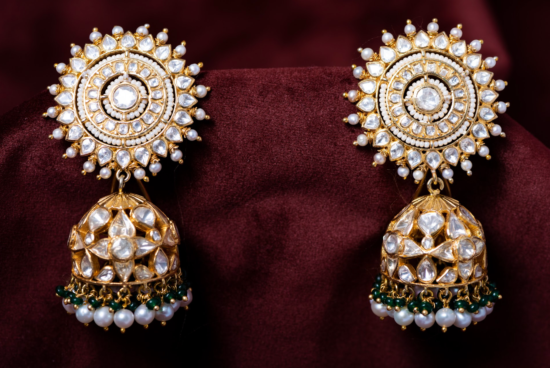 925 Silver Kanshari Jhumka Earring - Amrrutam