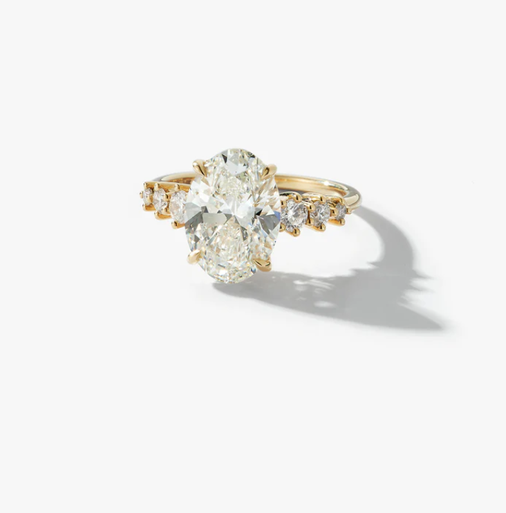 14K Gold Thaliya CVD Diamond Ring - Amrrutam