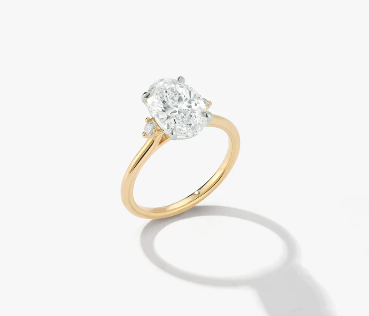 14K Gold Ophellia CVD Diamond Ring - Amrrutam