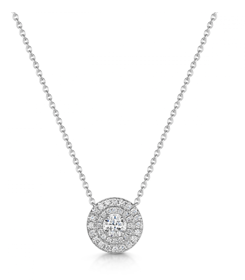 14K Gold Maxie Diamond Necklace - Amrrutam