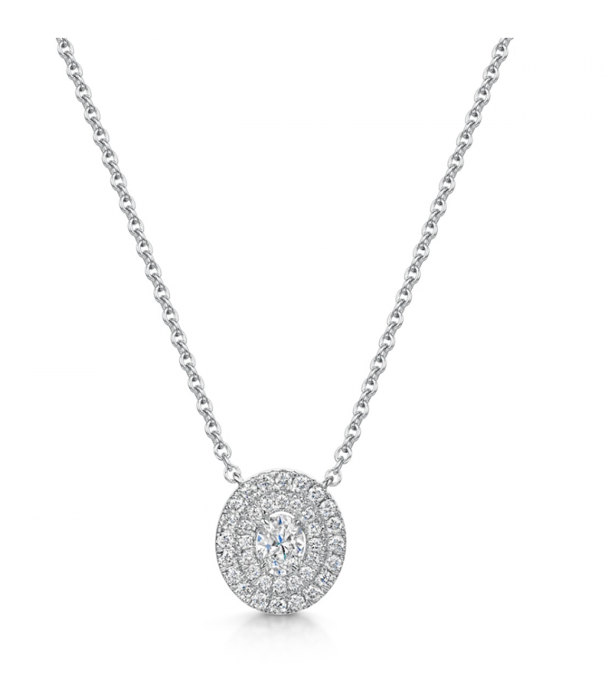 14K Gold Sejal Diamond Necklace - Amrrutam