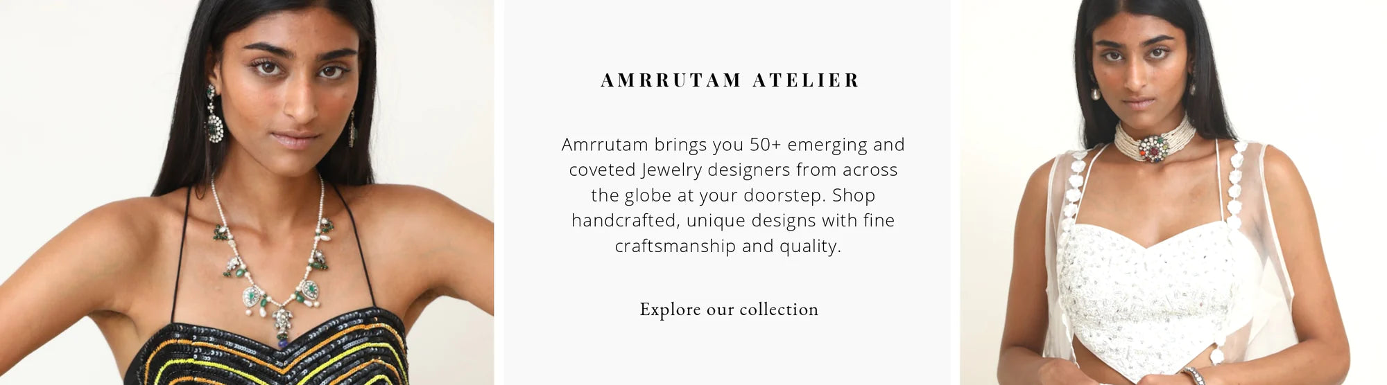 Amrrutam - Multi-designer 925 silver and 14K gold jewellery for bridal, festive, and everyday wear.