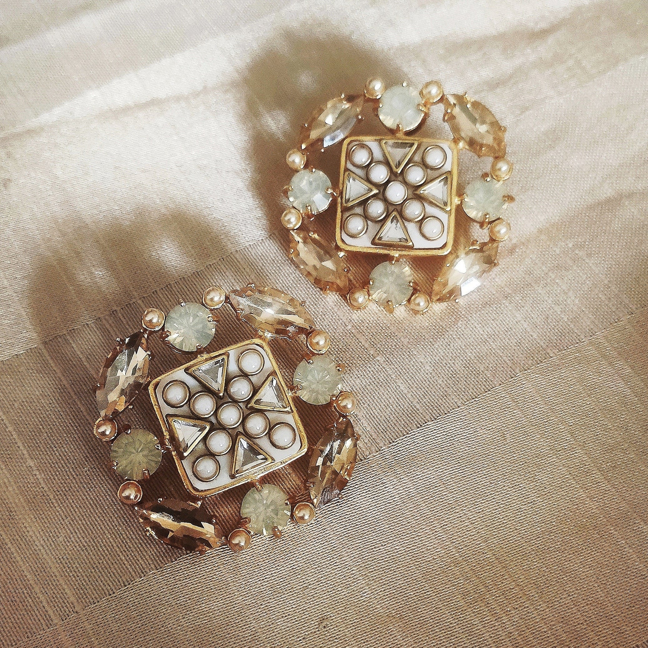 Swarovski Mini Stud Earrings - Amrrutam