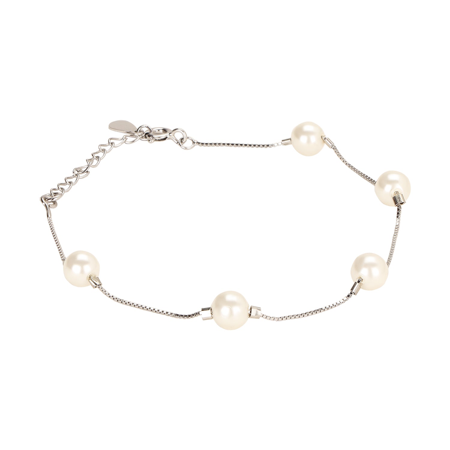 Pearl Charm Bracelet - Amrrutam