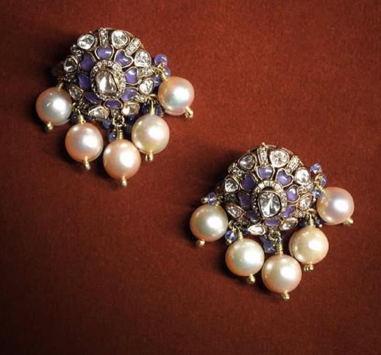 925 Silver Trisha Polki Necklace Set