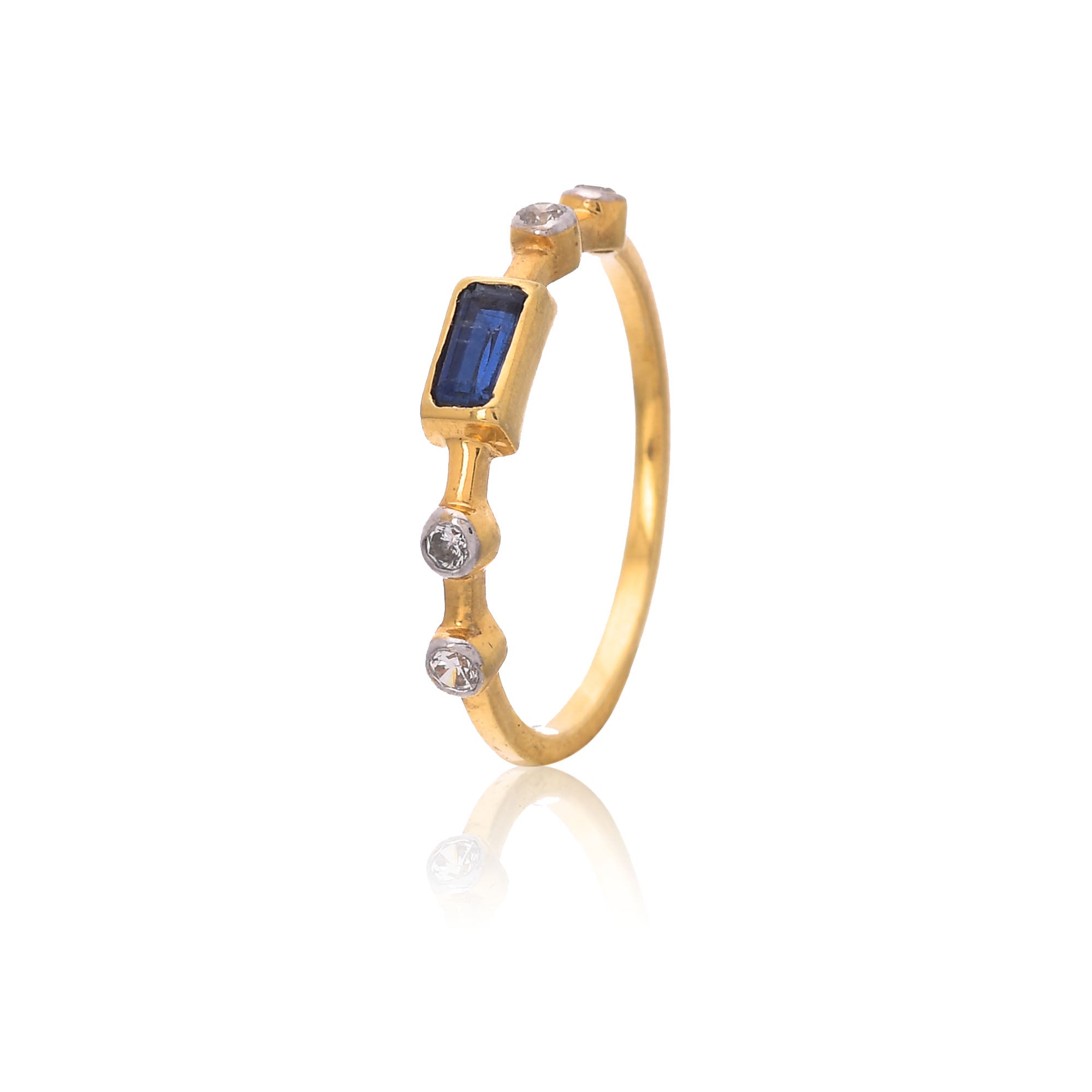 CLASSIC GEMSTONE RING 1 stone - Amrrutam