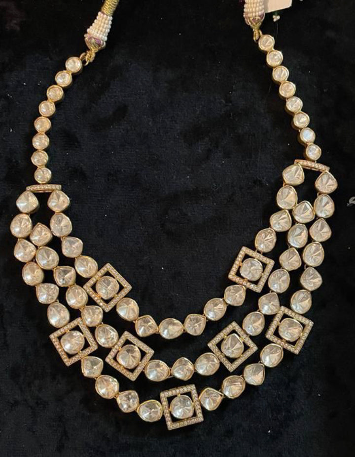 925 Silver Moissanite Necklace - Amrrutam