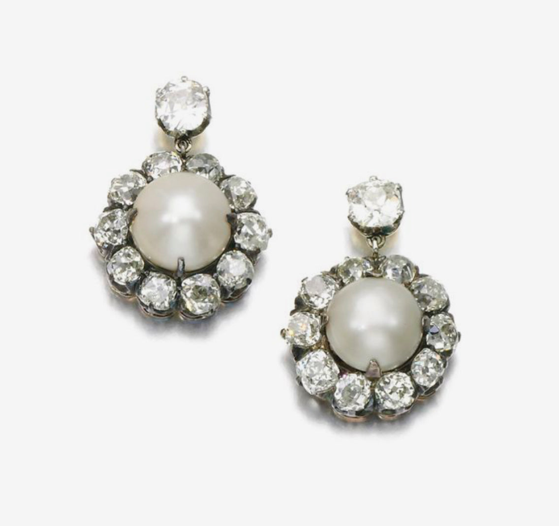 925 Silver Treya Swarovski Pearl Drop Earring - Amrrutam Jewellery