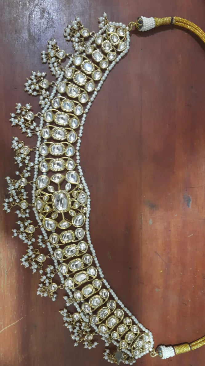 925 Silver Zohra Surya Chandra Necklace - Amrrutam 
