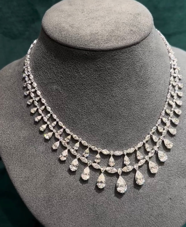 925 Silver Raha Swarovski Necklace