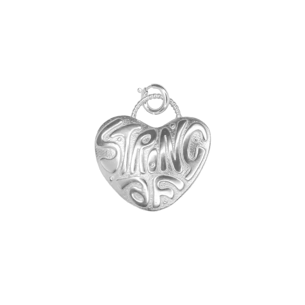 Seal Of Love Silver Pendant Charm - Amrrutam