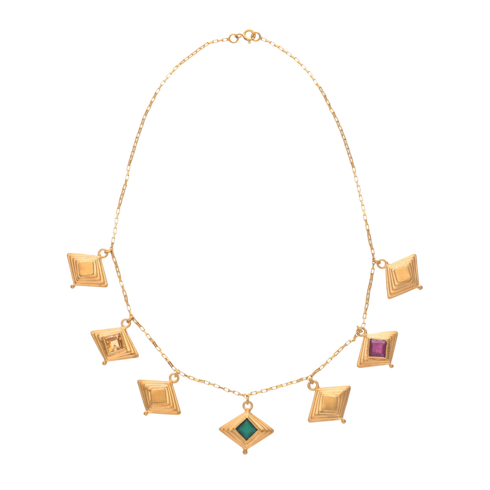INSPIRITED MULTI GEMSTONE CHOKER - Amrrutam