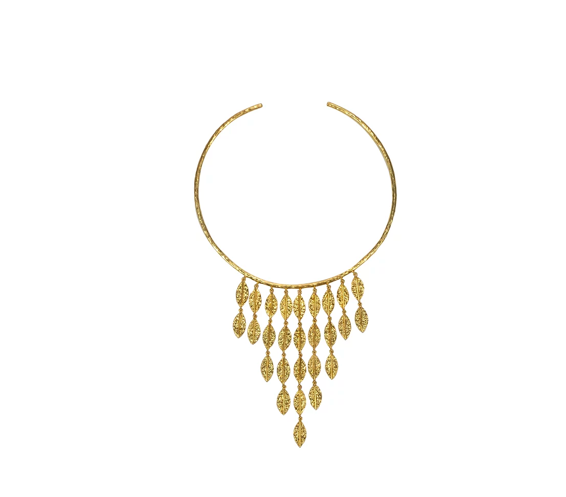 Bohemian Foliage Necklace - Amrrutam