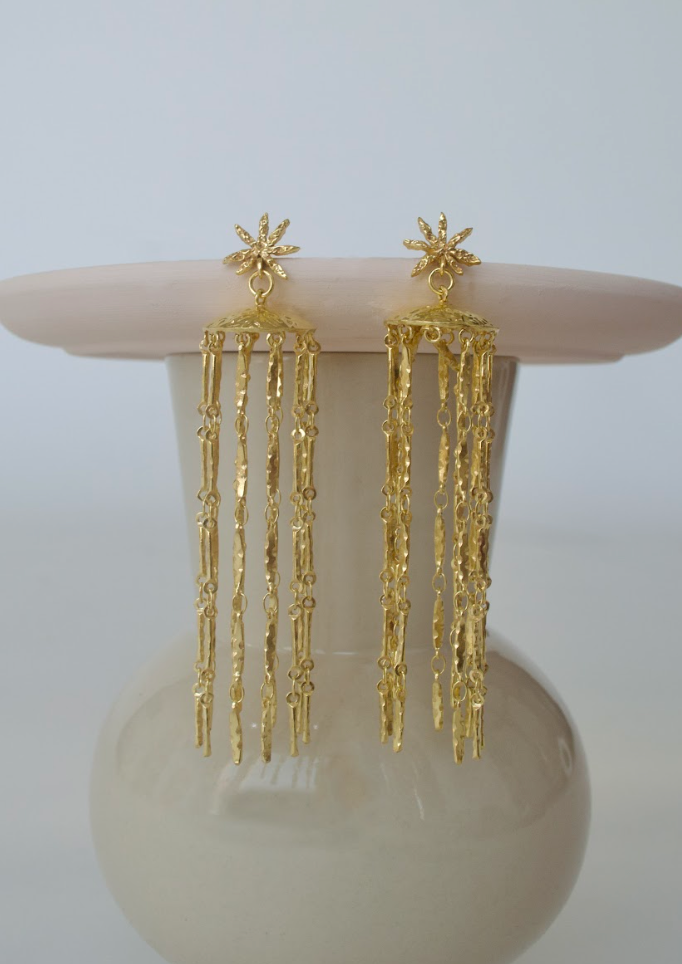 Starfall Dangle Earrings - Amrrutam