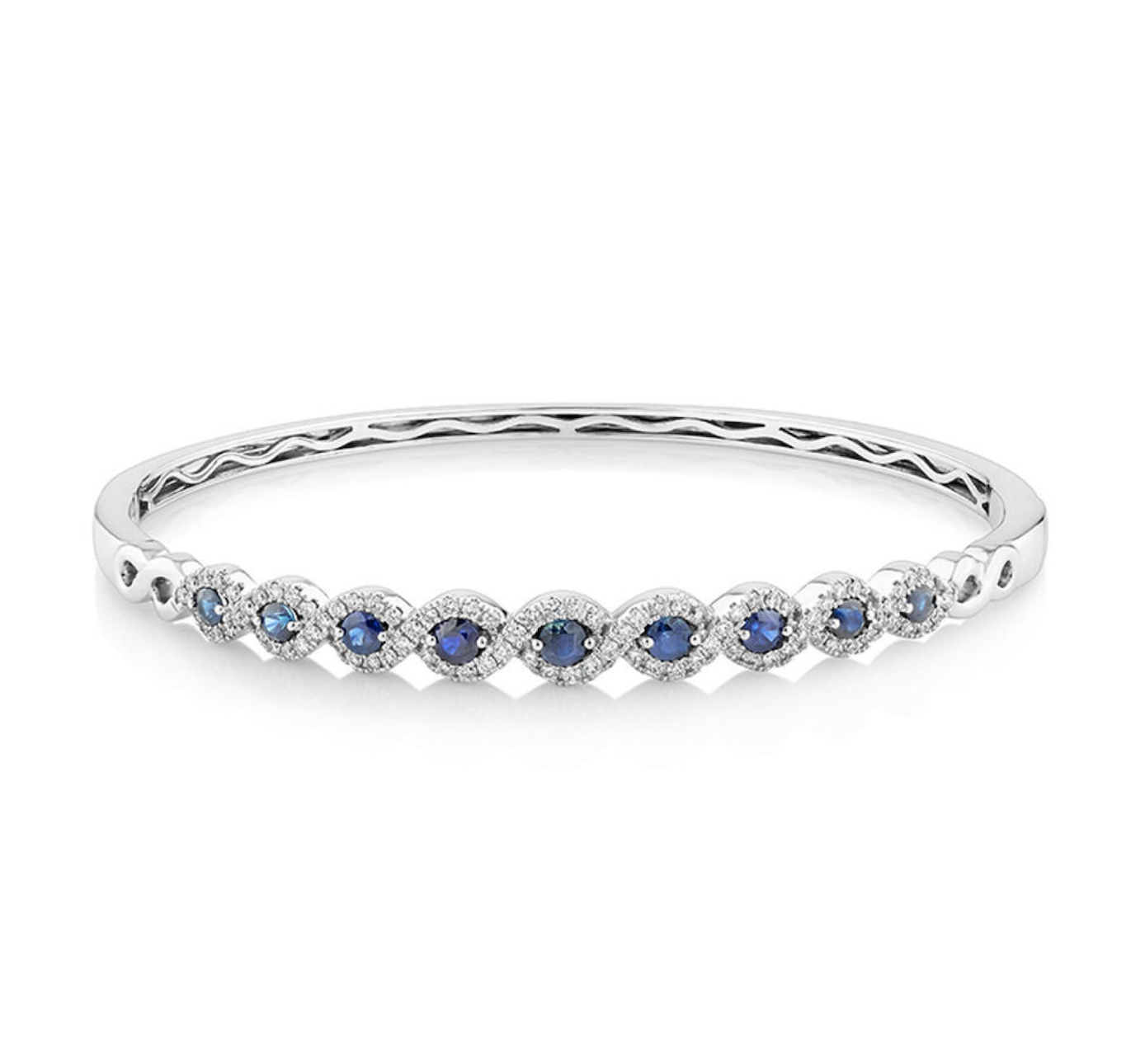 925 Silver Tanzanite Blue Bracelet - Amrrutam