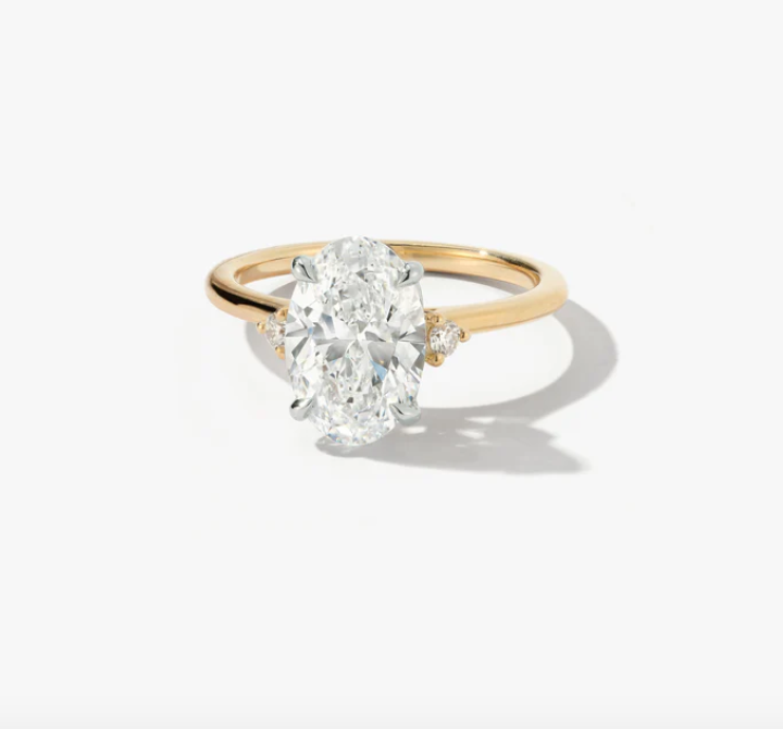 14K Gold Ophellia CVD Diamond Ring - Amrrutam 