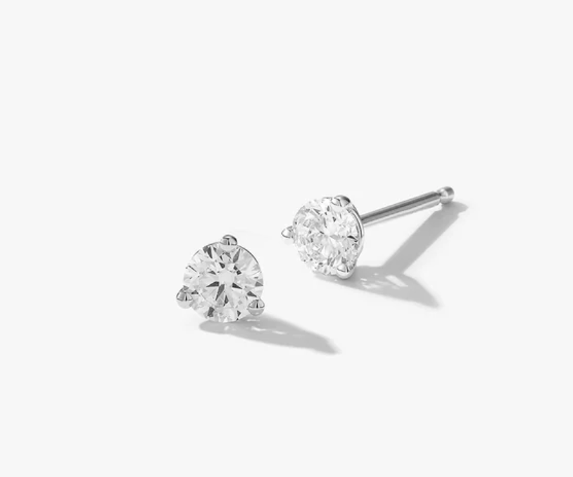 diamond stud earring