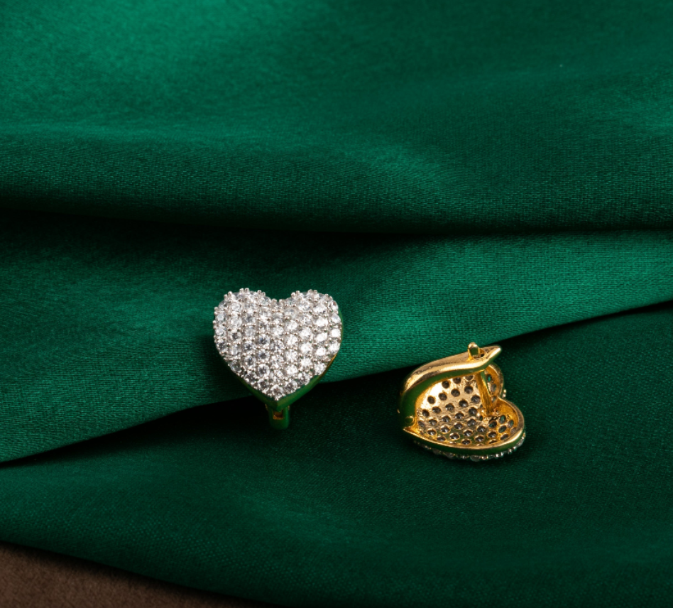 Heart Bali Earrings